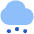 Light Snow Cloud Icon from Plump Flat Set