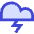 Lightning Cloud icon - Free transparent PNG, SVG. No sign up needed.