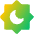 Moon Over Sun Icon from Core Gradient Set