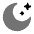 Moon Stars icon - Free transparent PNG, SVG. No sign up needed.