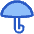 Open Umbrella Icon from Plump Duo Set