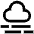 Overhead Cloud Icon from Atlas Line Set