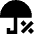 Rain Chance Icon from Sharp Remix Set