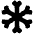 Snow Flake Icon from Plump Solid Set