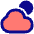 Sun Cloud Icon from Plump Pop Set
