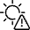 Sun Uv Heat Exclamation Weather Alert Icon from Ultimate Light Set