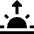 Sunrise Icon from Sharp Solid Set