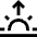 Sunrise Icon from Sharp Line Set