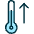 Temperature Thermometer Up Icon from Ultimate Duotone - Free Set