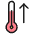 Temperature Thermometer Up Icon from Ultimate Colors - Free Set