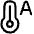 Temperature Thermostat Auto Icon from Plump Line Set