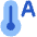 Temperature Thermostat Auto Icon from Plump Flat Set