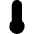 Temperature Icon from Micro Solid Set