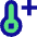Thermometer Positive Icon from Sharp Pop Set