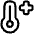 Thermometer Positive Icon from Plump Line Set