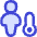 Thermometer Variable Figure Weather Icon from Flex Duo Set