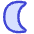 Waning Cresent Moon icon - Free transparent PNG, SVG. No sign up needed.