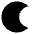 Waning Cresent Moon icon - Free transparent PNG, SVG. No sign up needed.