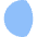 Waning Gibbous Moon Icon from Core Flat Set