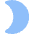 Waxing Cresent Moon icon - Free transparent PNG, SVG. No sign up needed.