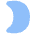 Waxing Cresent Moon icon - Free transparent PNG, SVG. No sign up needed.
