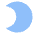 Waxing Cresent Moon icon - Free transparent PNG, SVG. No sign up needed.