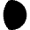 Waxing Gibbous Moon Icon from Core Solid Set
