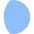 Waxing Gibbous Moon Icon from Core Flat Set