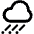 Weather Cloud Hail icon - Free transparent PNG, SVG. No sign up needed.