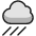 Weather Cloud Rain icon - Free transparent PNG, SVG. No sign up needed.