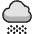 Weather Cloud Snow icon - Free transparent PNG, SVG. No sign up needed.