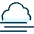 Weather Cloud Wind 3 Icon from Ultimate Duotone - Free Set