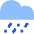 Weather Hail Icon from Sharp Flat Set