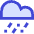 Weather Hail Icon from Sharp Duo Set