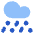 Weather Hail Icon from Core Flat Set