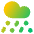 Weather Hail Icon from Core Gradient Set