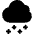 Weather Light Snow Icon from Ultimate Bold Set