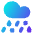 Weather Mix Icon from Core Gradient Set