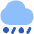 Weather Mix Icon from Plump Flat Set