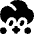 Weather Mix Icon from Flex Solid Set