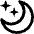 Weather Night Star icon - Free transparent PNG, SVG. No sign up needed.