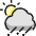 Weather Rain Icon from Ultimate Colors Set