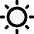 Weather Sun Icon from Ultimate Bold - Free Set