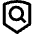 Shield Search Icon from Nova Line Icon Set