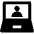 Laptop Account 2 icon - Free transparent PNG, SVG. No sign up needed.