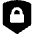 Shield Lock Icon from Nova Solid Set