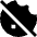 Cookie Settings Off Icon from Sharp Solid Set