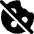 Cookie Settings Off Icon from Plump Solid Set