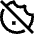 Cookie Settings Off Icon from Sharp Line Set