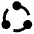 Deployment Workflow Collaboration Icon from Sharp Solid Set